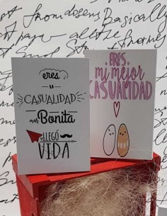 Frase+Cartón Pluma