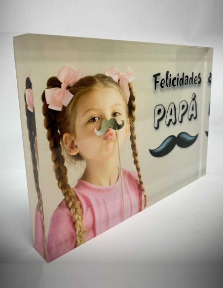 Portafoto en Metacrilato para Papá (2 cm) Portafoto en Metacrilato para Papá (2 cm)